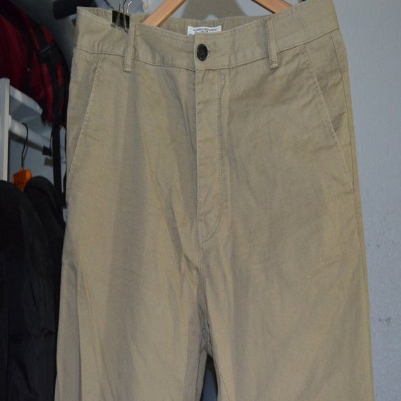 Mens All Saints Edge Chino premium skinny slim chino pants 32 tan/brown - Picture 3 of 10